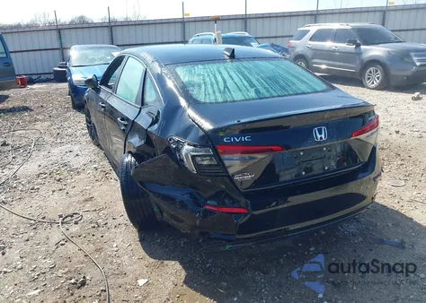 2024 Honda Civic Sport z USA, uszkodzony, nr VIN 2HGFE2F55RH511689